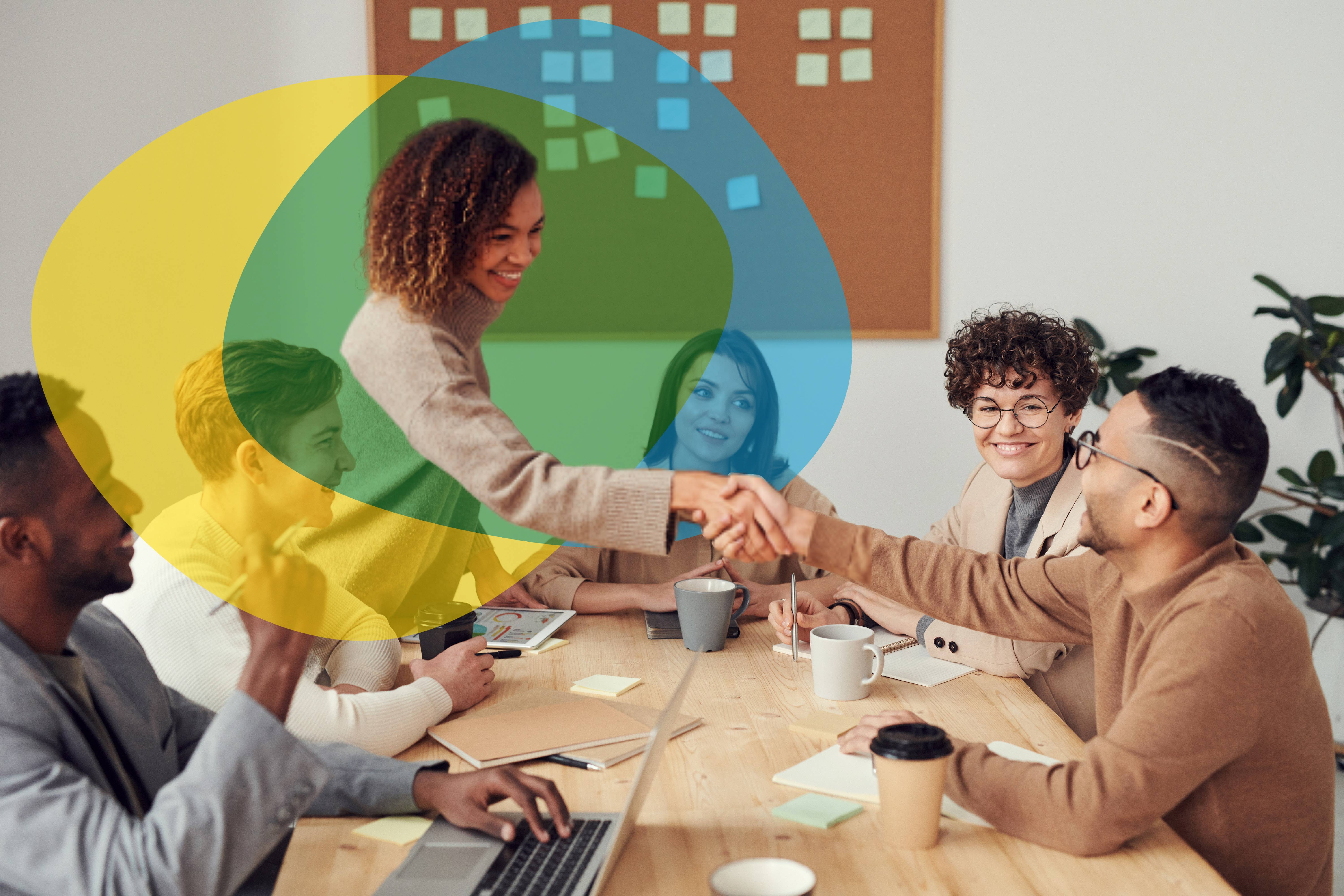 Happy Business Meeting